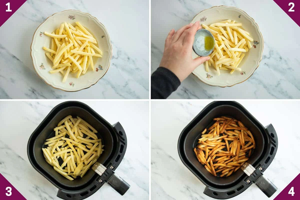 Air Fryer Frozen French Fries