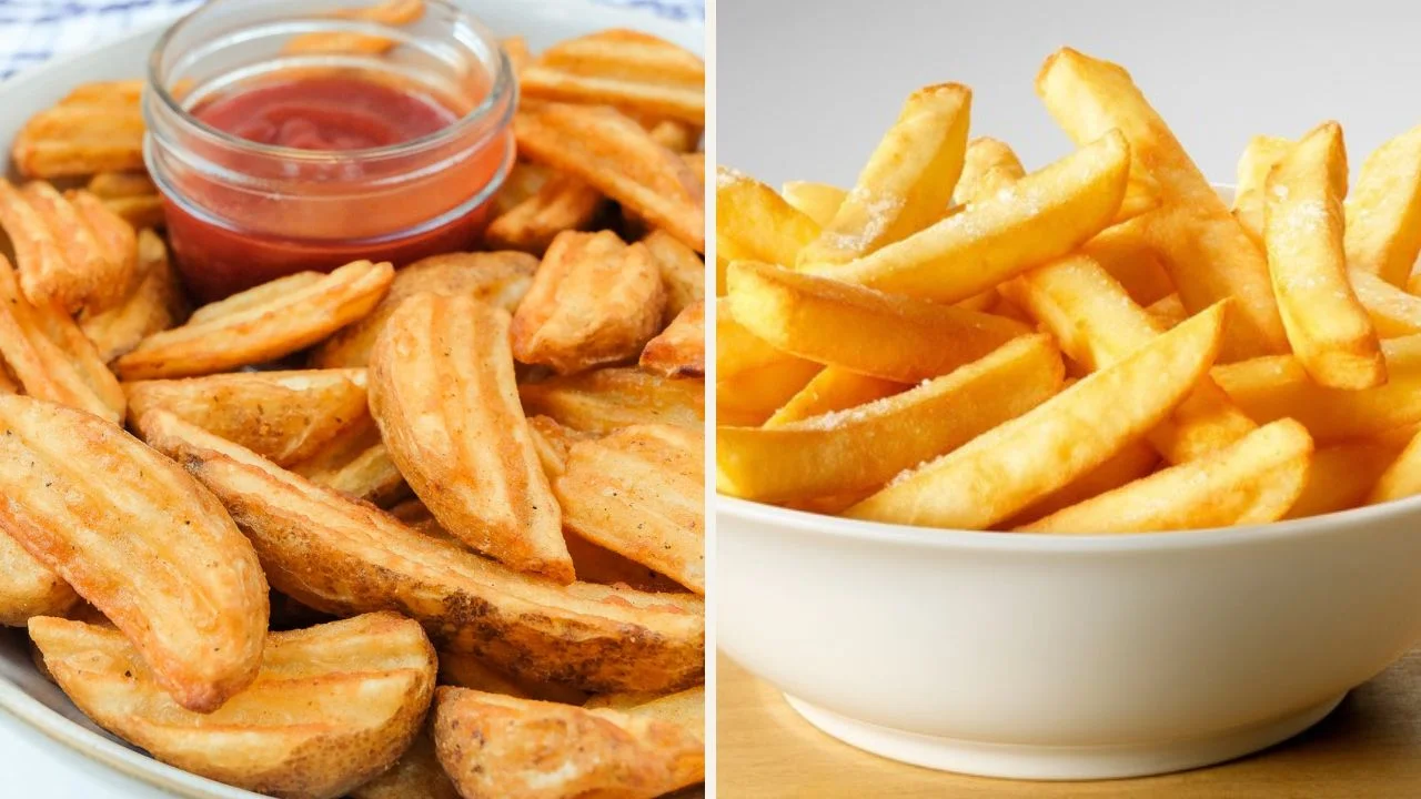 Difference Between Frozen Potato Wedges and Fries