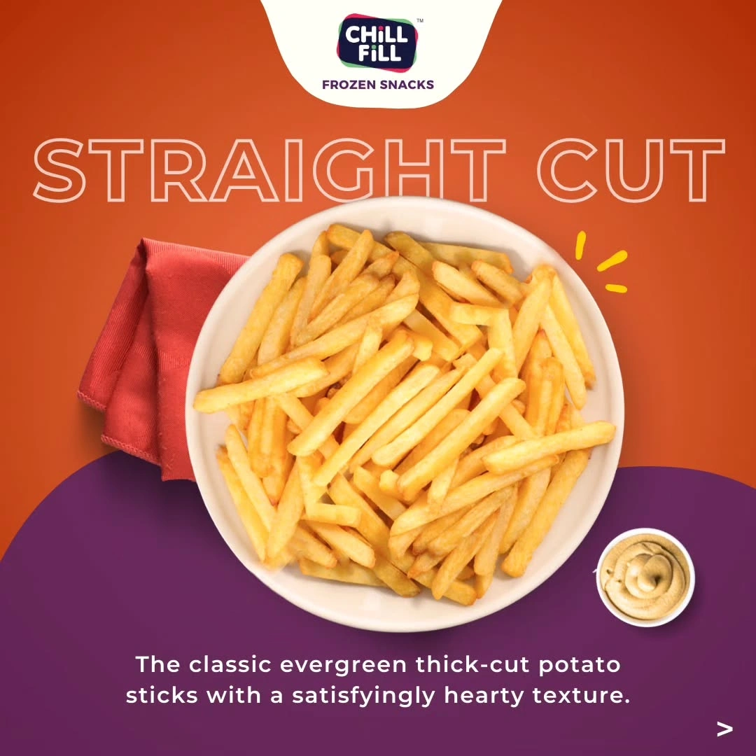 Frozen Straight Cut Fries