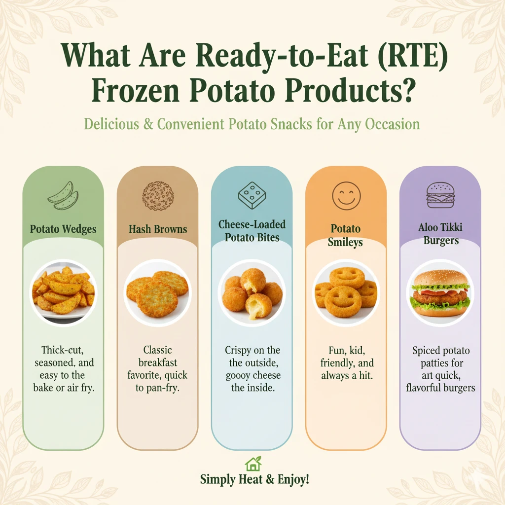 What Are Ready-to-Eat (RTE) Frozen Potato Products