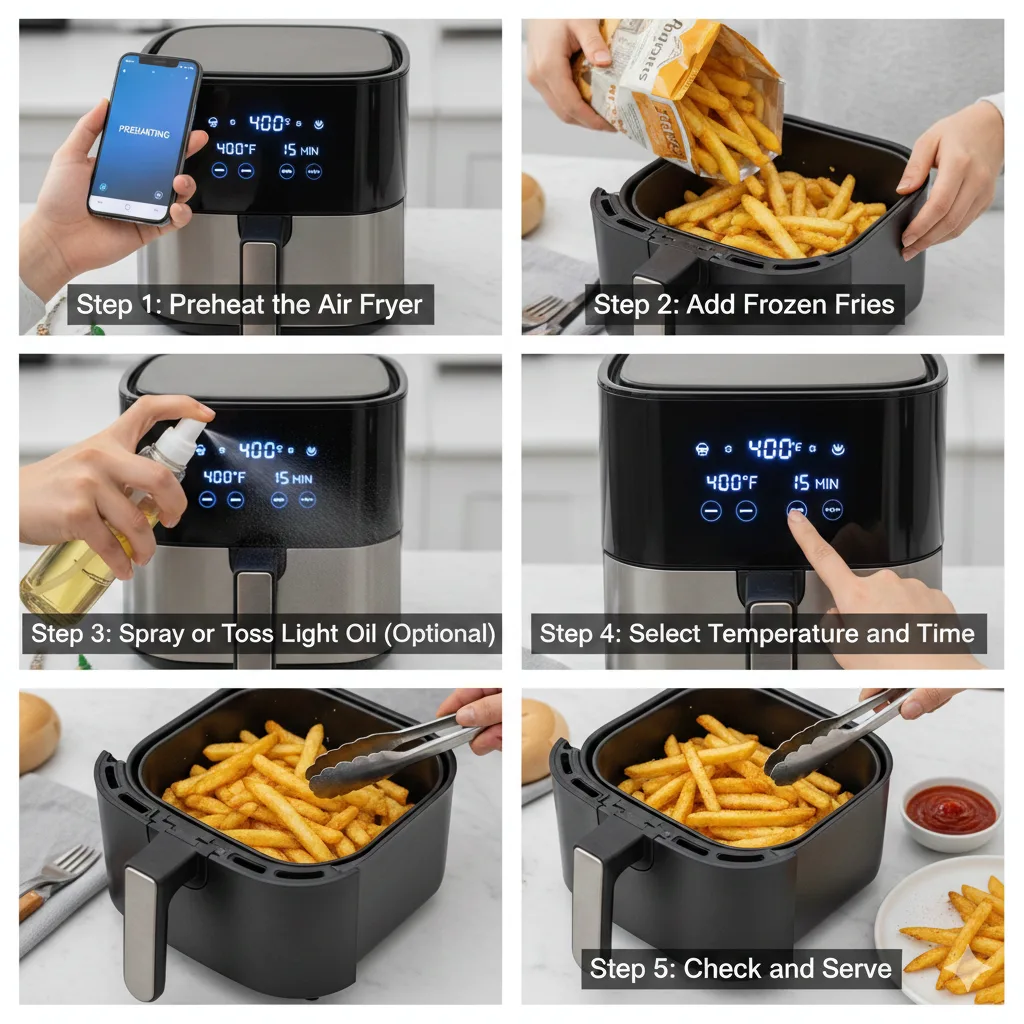 Step-by-Step: How to Cook Frozen Fries in Air Fryer