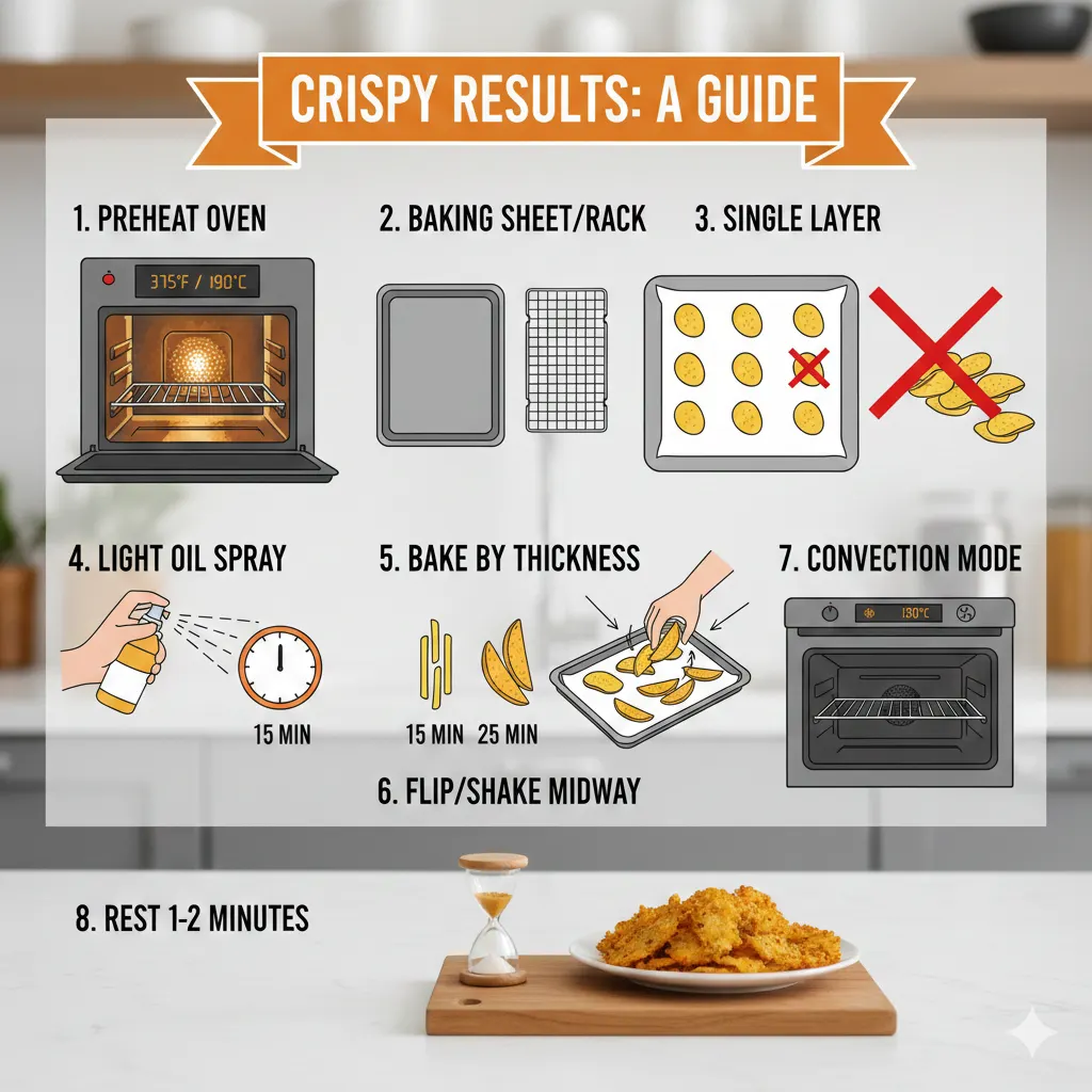 Universal Steps for Crispy Results