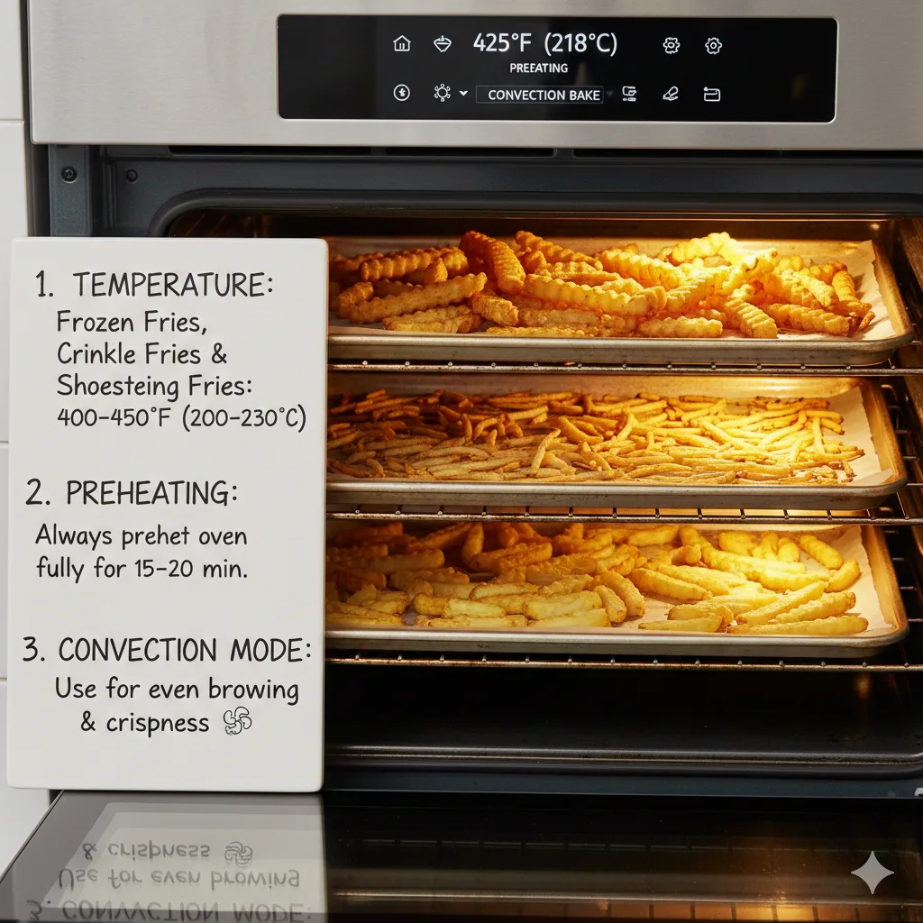 Best Oven Settings for Crispy Results