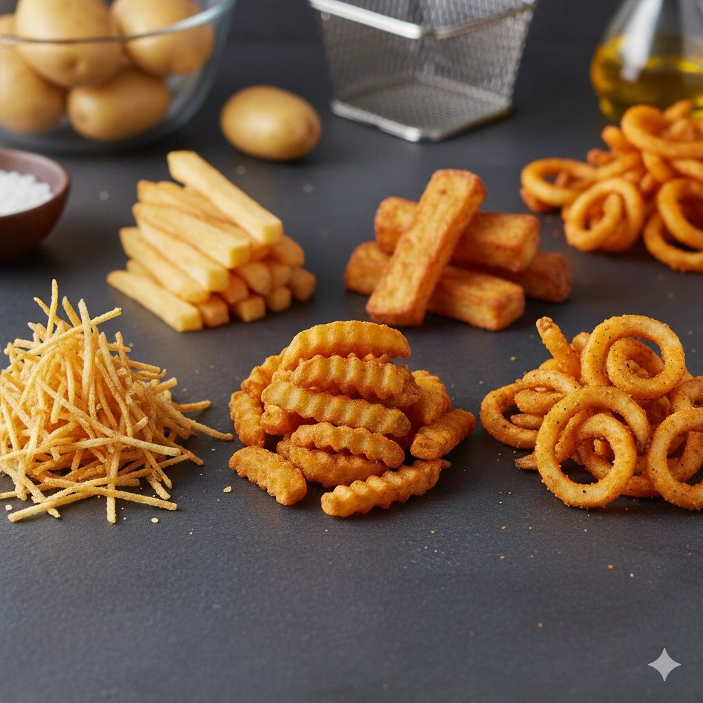 How Different Fry Shapes Perform