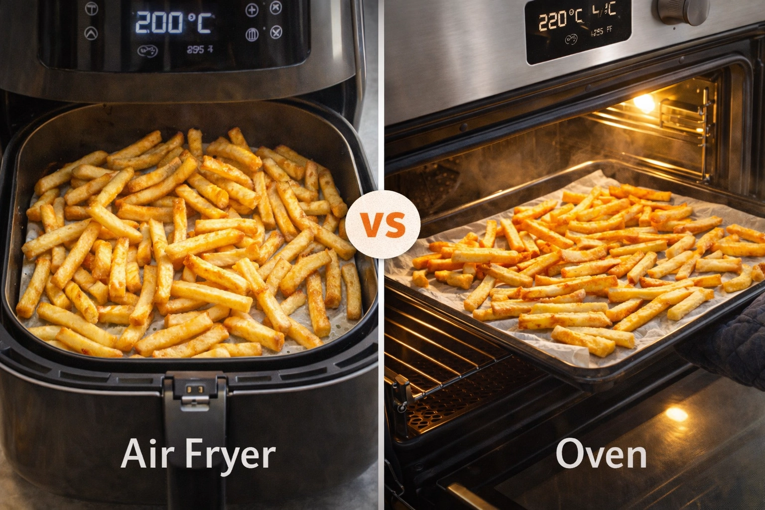 Air Fryer vs Oven: Which Gives Crispier Frozen Fries?