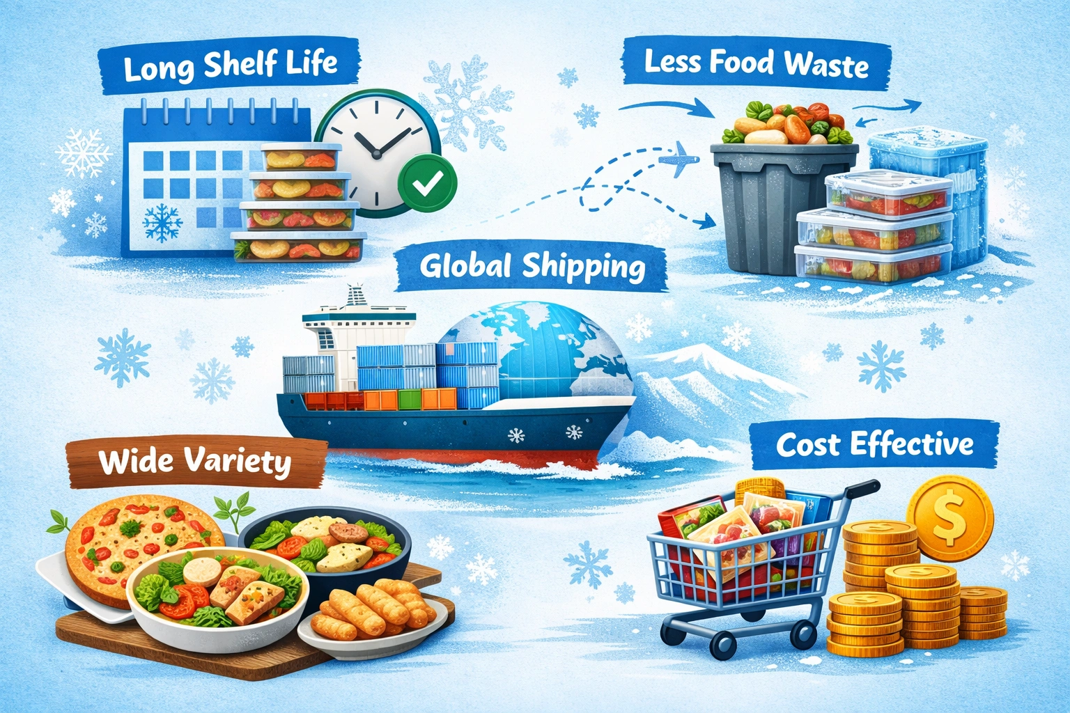 Advantages of Frozen Food Ready Meals