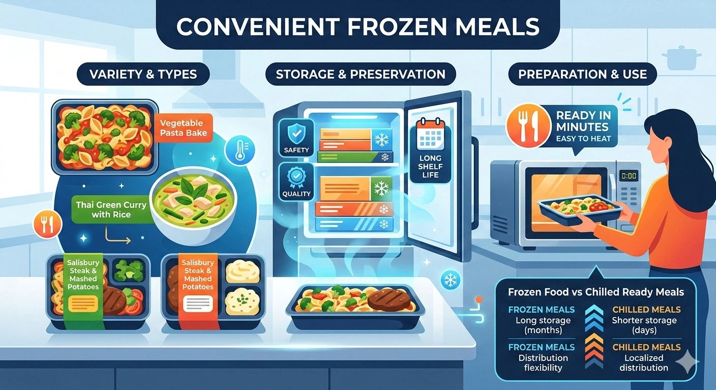 What Are Frozen Food Meals