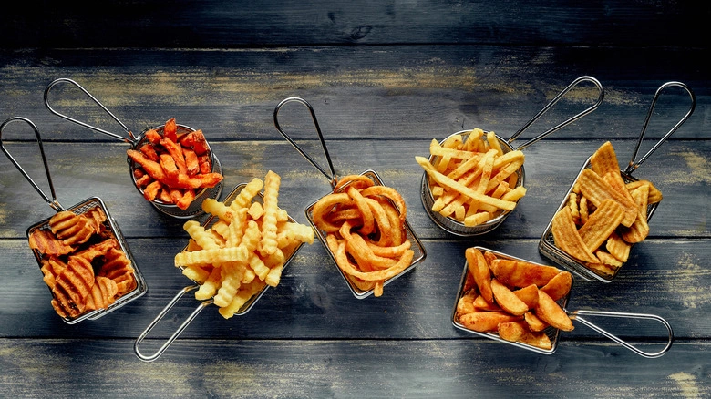 frozen potato snacks