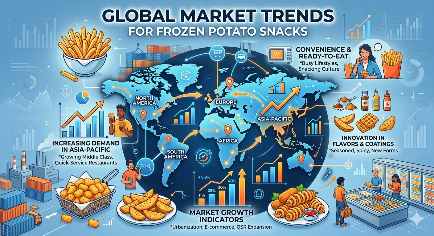 global market trends for frozen foods