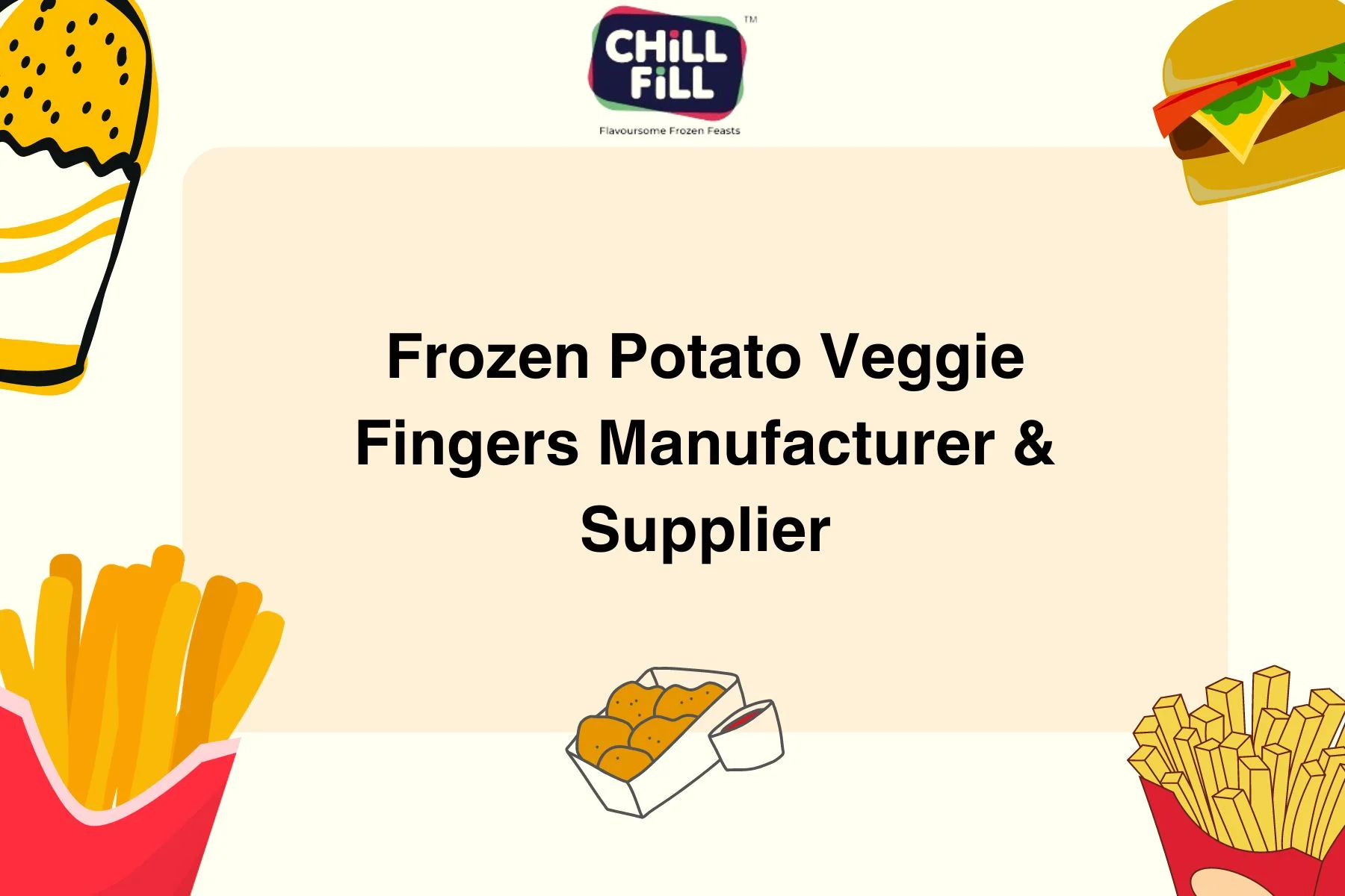 Frozen Potato Veggie Fingers Manufacturer & Supplier