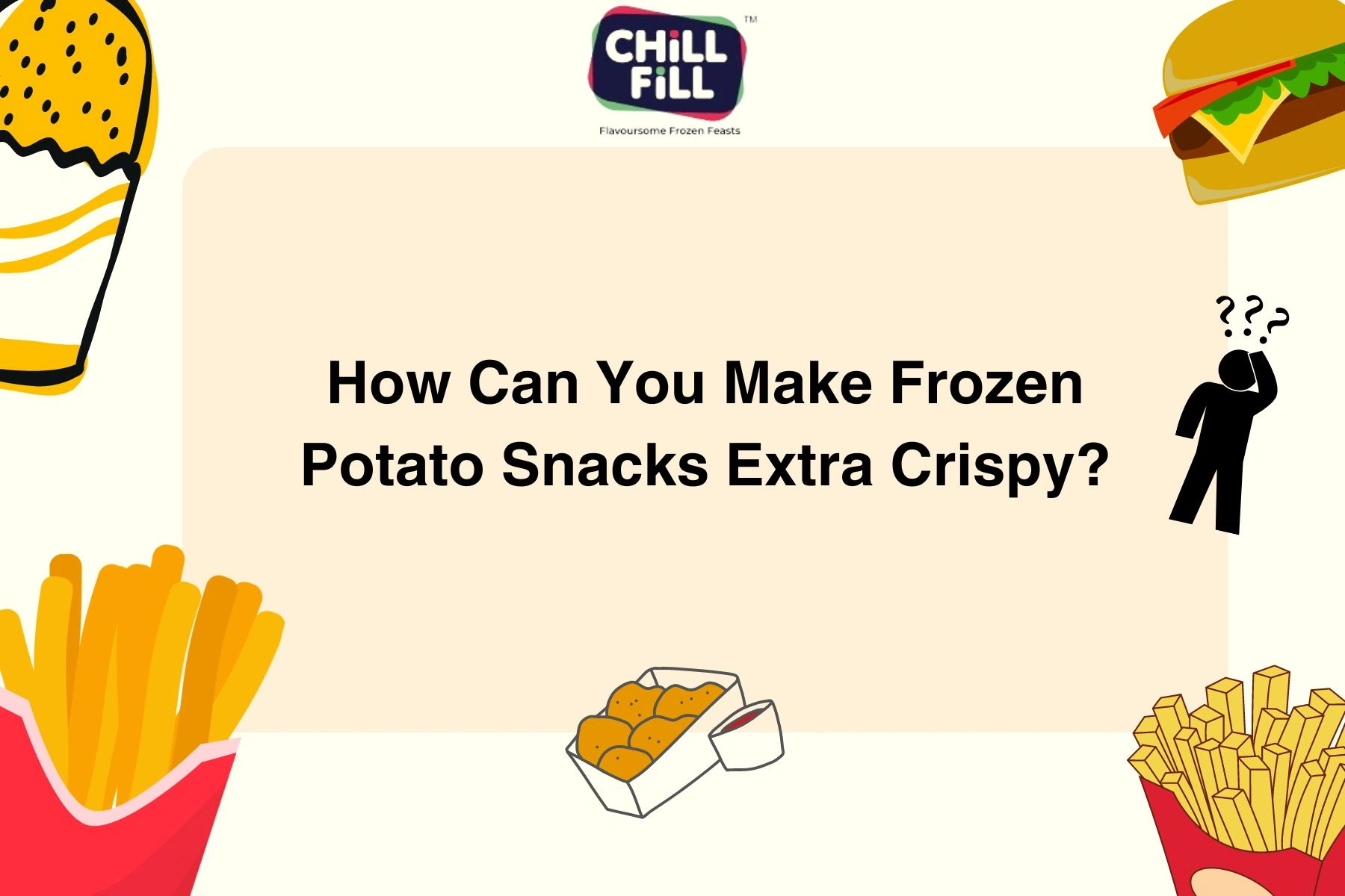 How Can You Make Frozen Potato Snacks Extra Crispy?