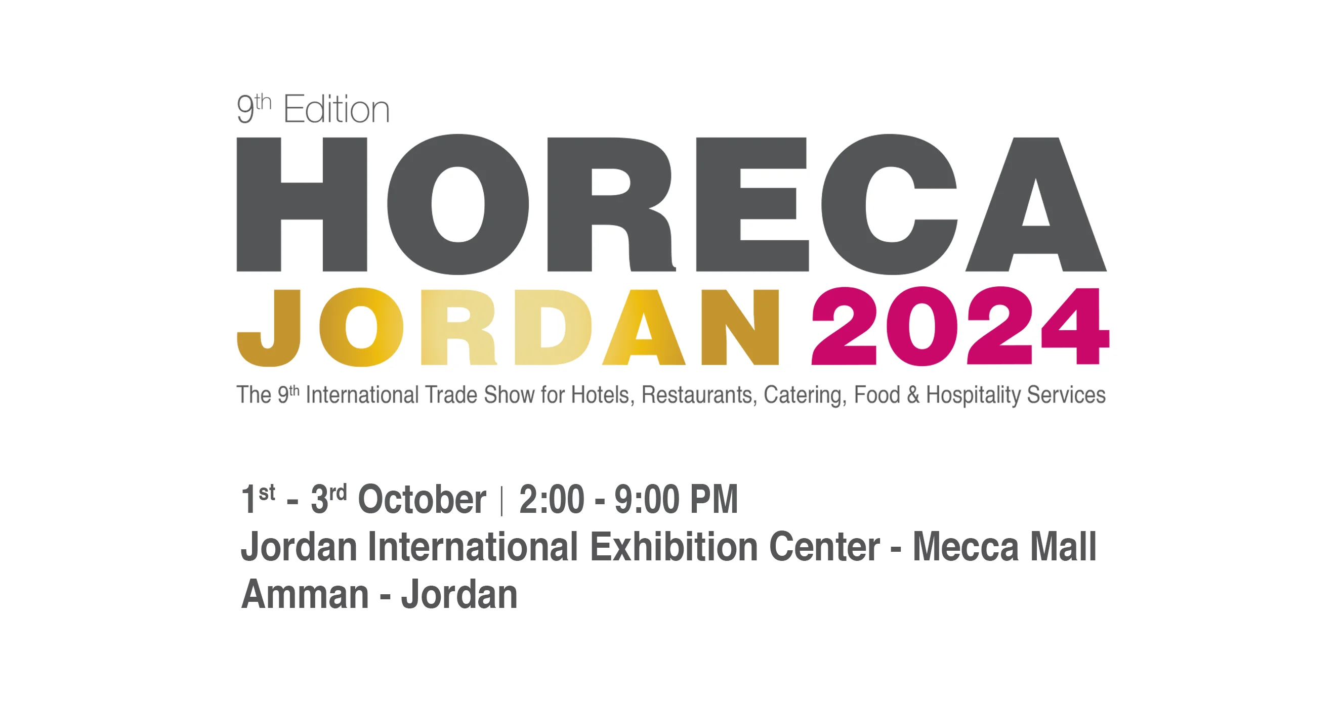 Horeca Jordan 2024