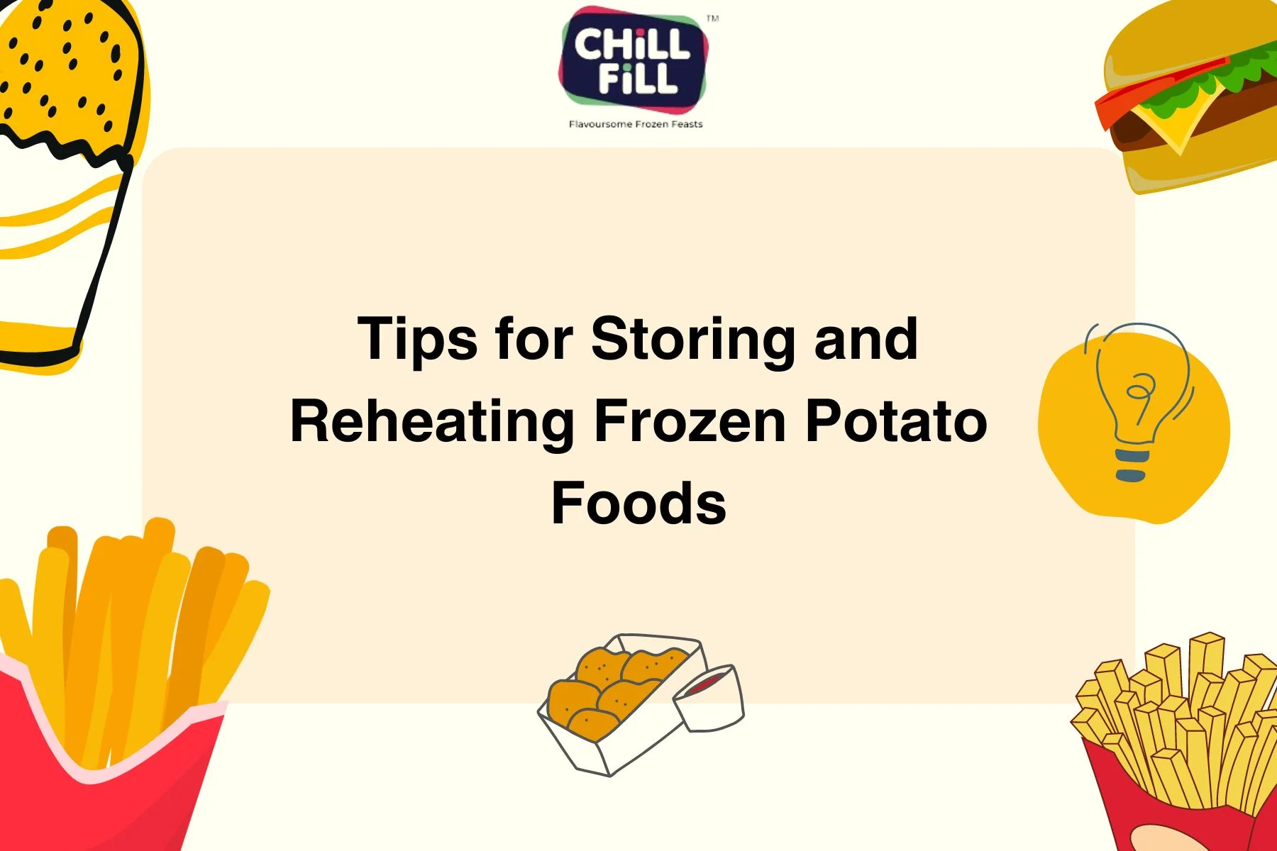 Tips for Storing and Reheating Frozen Potato Foods