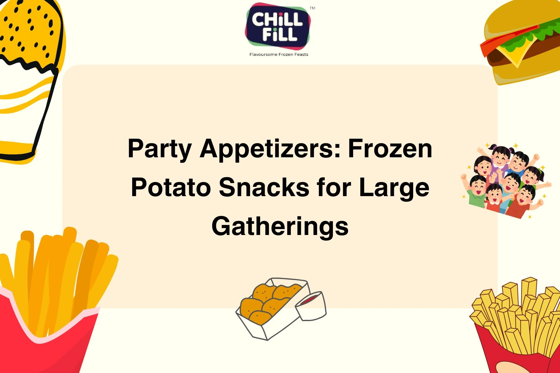 Party Appetizers: Frozen Potato Snacks for Large Gatherings