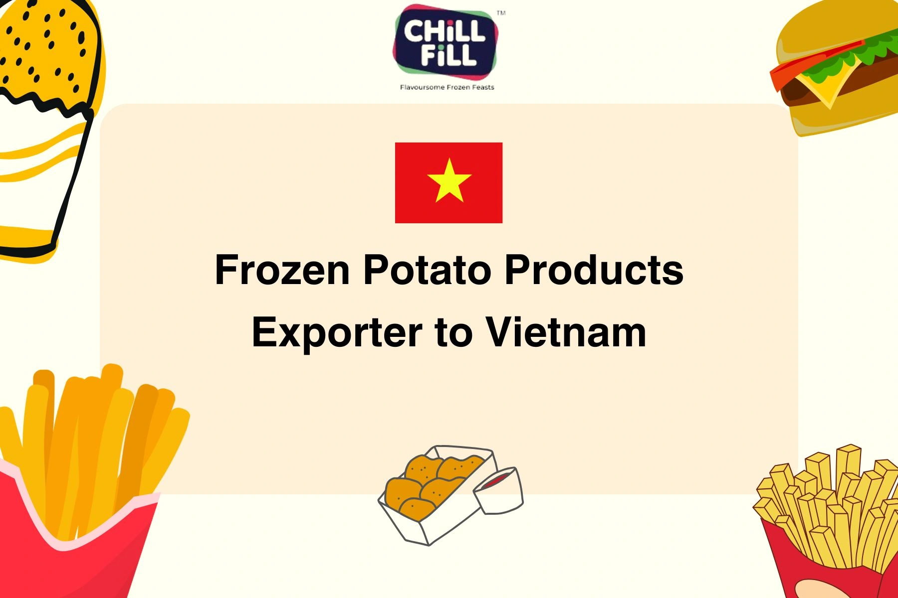 Frozen Potato Products Exporter to Vietnam