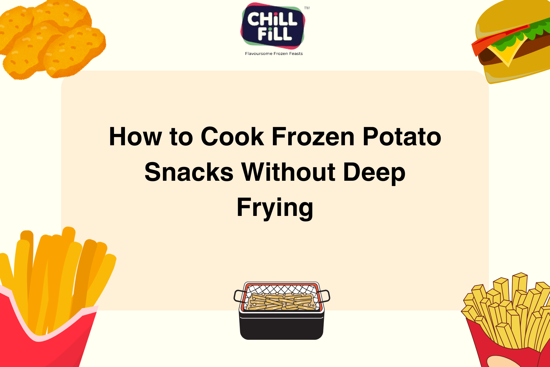 How to Cook Frozen Potato Snacks Without Deep Frying