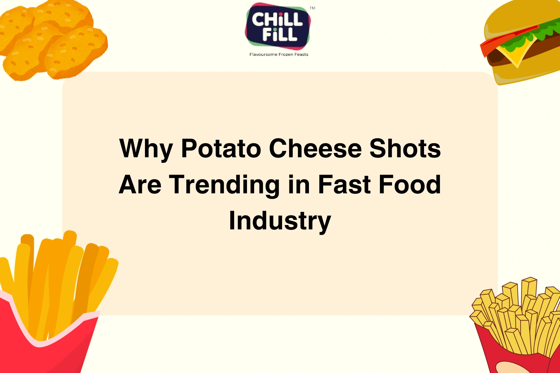 Why Potato Cheese Shots Are Trending in Fast Food Industry