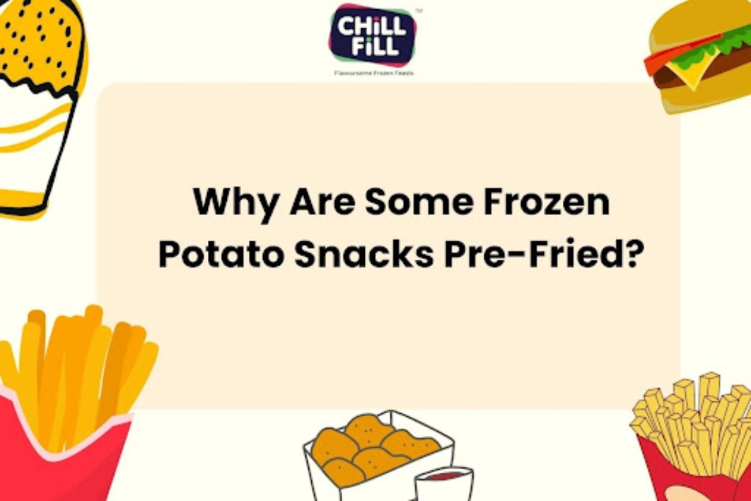 Why are Some Frozen Potato Snacks Pre-Fried?