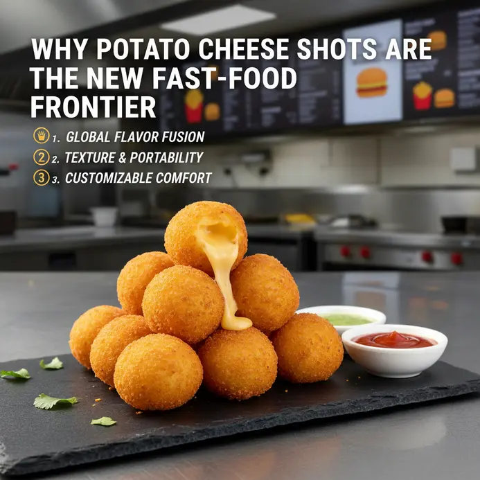 Why Potato Cheese Shots Are Trending in Fast Food Industry